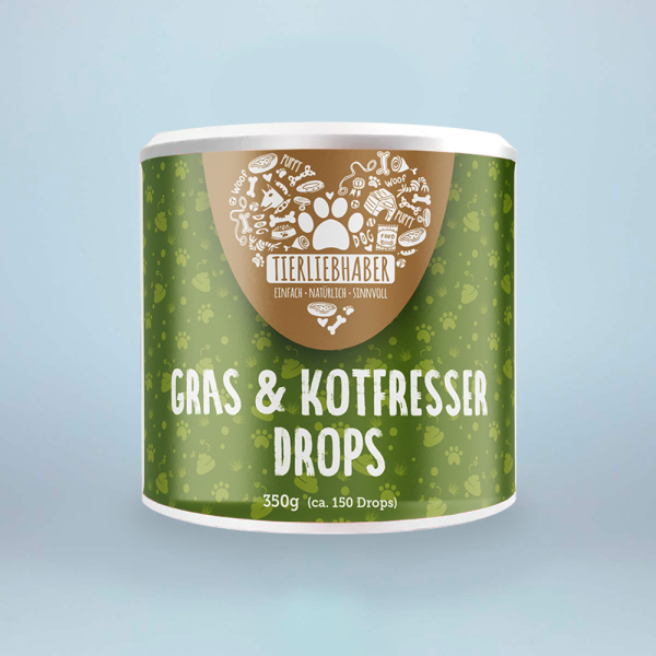 Tierliebhaber  Gras & Kotfresser Drops